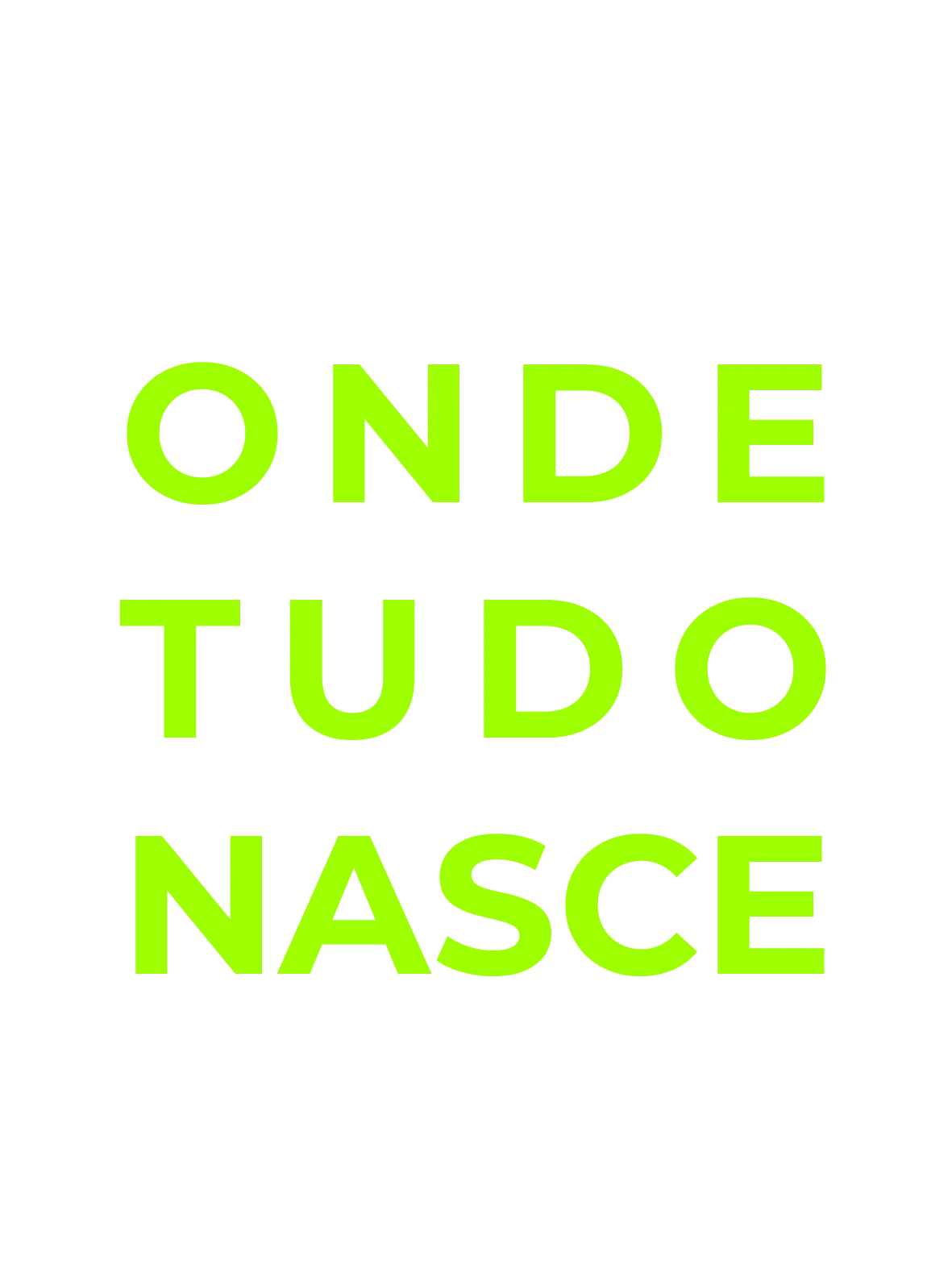 Onde Tudo Nasce